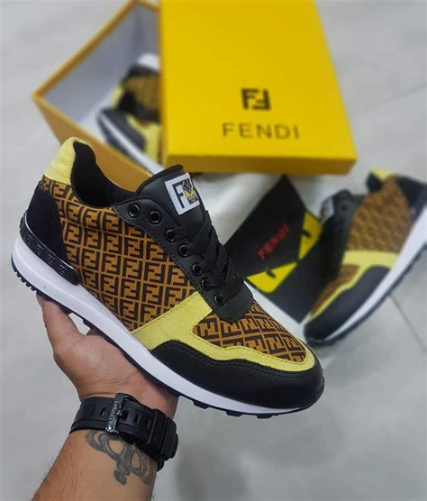 tenis fendi clon|Tênis FENDI .